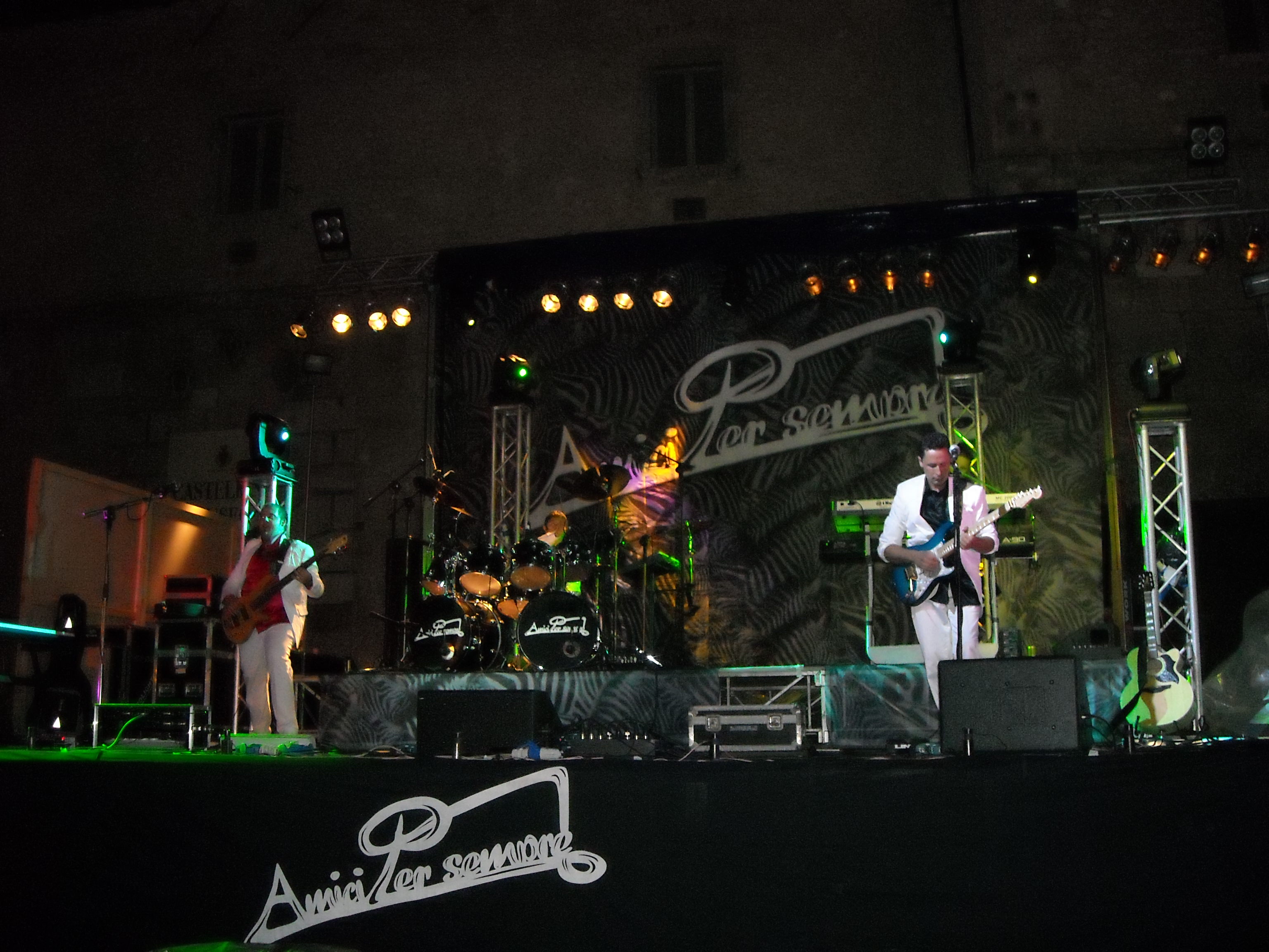 Concerto Norcia – scenografia zebrata